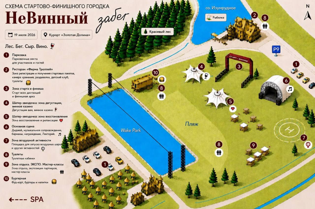 План-схема локации